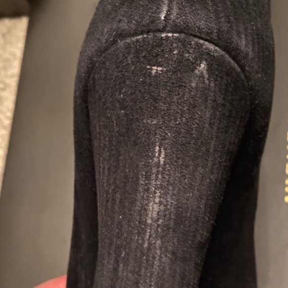 Fendi Suede High Heeled Boots Size 38 1/2 - Picture 13 of 15